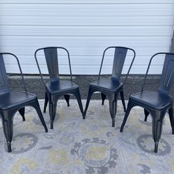 New Metal Dining Chairs 