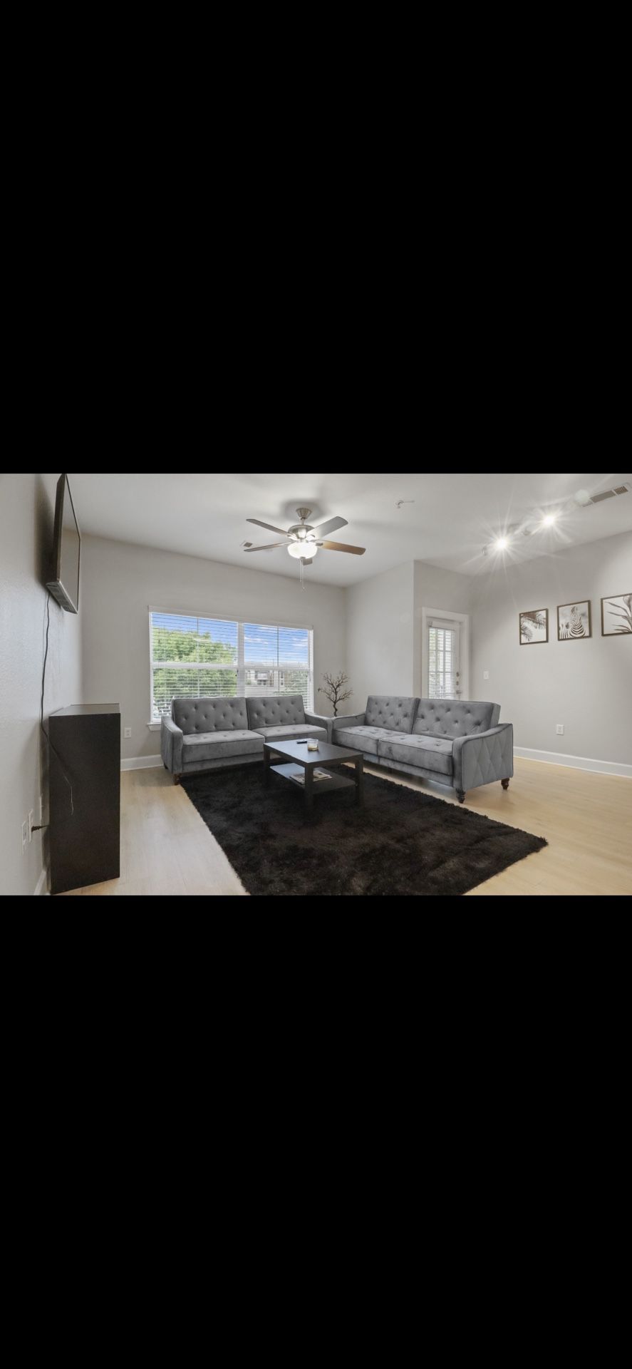 Novogratz Vintage Tufted Split Back Futon, Grey Velvet for Sale in