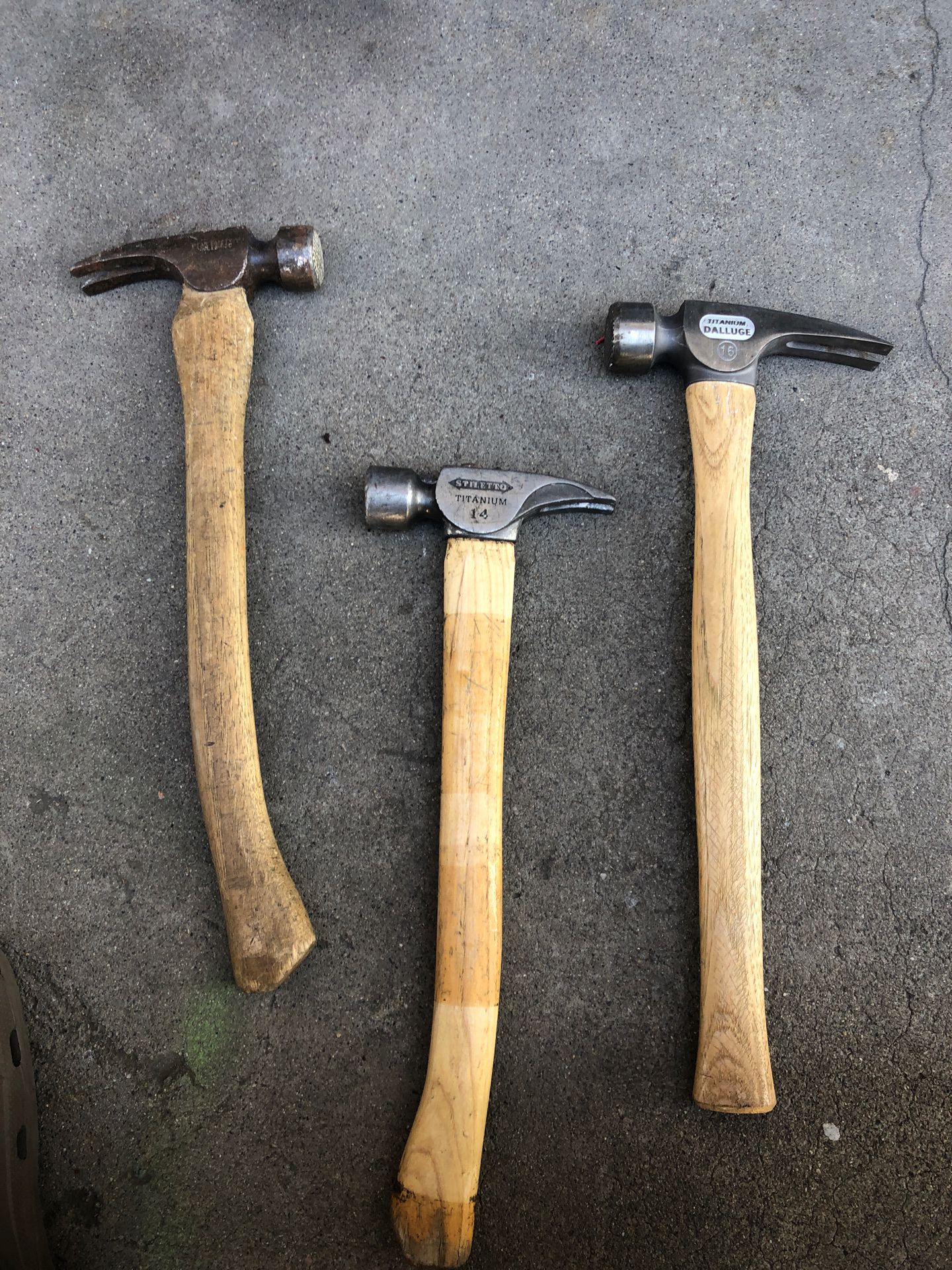 framing hammer stiletto and dalluge
