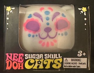 Needoh sugar skull cat