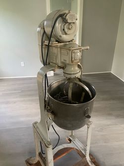 vintage Hobart C210 is a highly sought-after 10-quart commercial planetary mixer