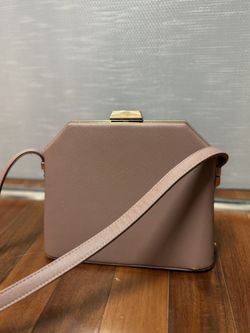 Neutral Vintage Vegan Leather Purse