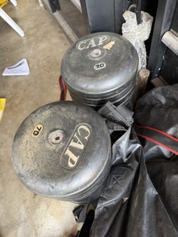 (2) 70LB CAP Dumbbells. Selling as a set