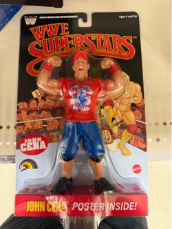 LJN WWE Superstars John Cena Mattel Chase Black Card