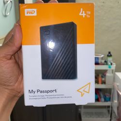4tb External Hard Drive- 
