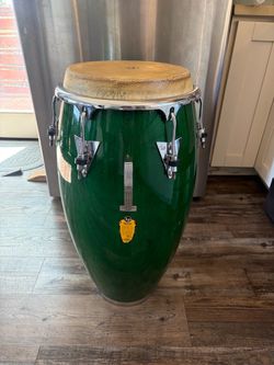 LP Classic Model Wood Conga 11.75" Transparent Green (Martin Cohen Era)