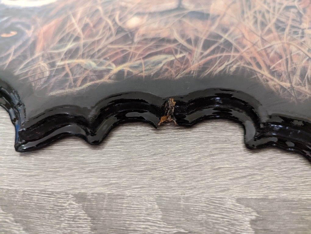 African Tiger, Lion, Panther Big Cats Wildlife Barnwood Wall Art Wooden Scene