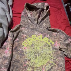 Spider Worldwide Men’s Hoodie Multi/Brown - L 