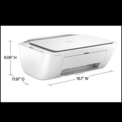 HP DeskJet 2852e Wireless All-in-One Color Inkjet Printer, Scanner, Copier