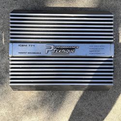 Performance Teknique Amplifier