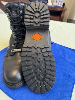 Harley Davidson motorcycle boots