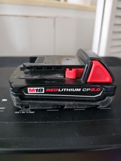 Milwaukee M18 REDLITHIUM CP2.0 battery