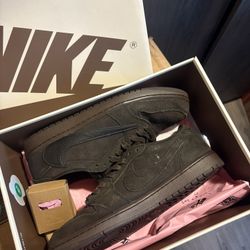 Jordan 1 Low Travis Scott Velvet Brown