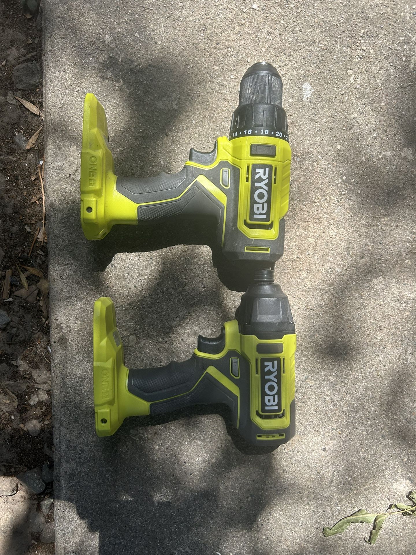 Ryobi Drill , Driver, And Power Ratchet