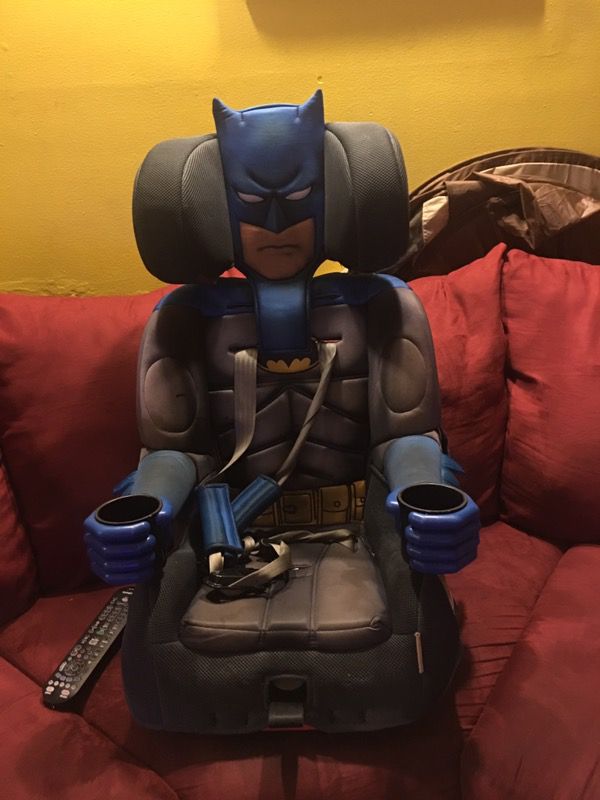 Toddler Batman car seat, highly favored
