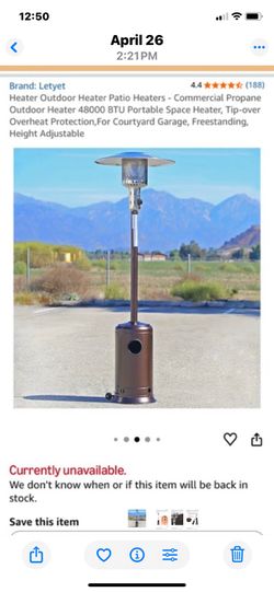 Outdoor heater