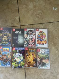 Nintendo Switch Games $15 Each One Price Firm