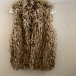Ci Sono Faux Fur Vest Size S