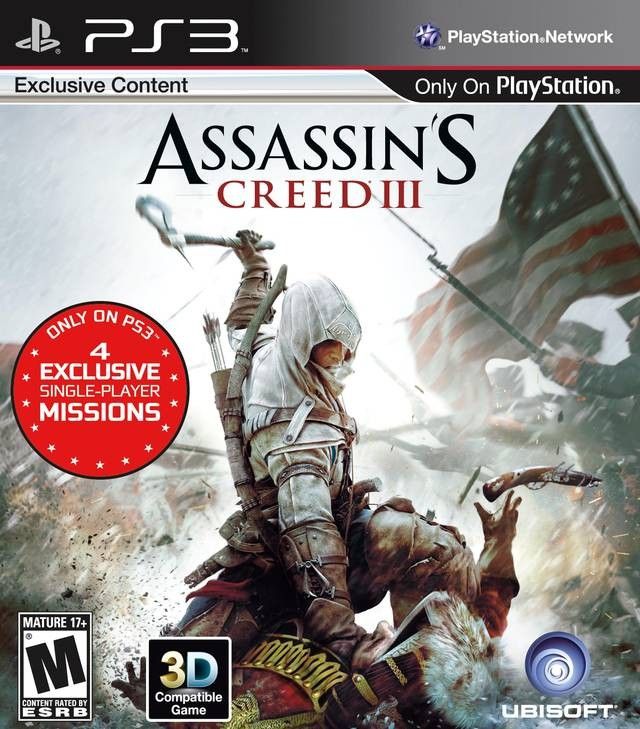 Assassin's Creed III PlayStation 3 PS3 Ubisoft