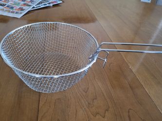 New stainless steel frying basket-