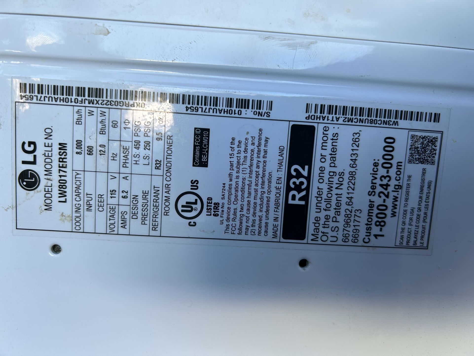 LG Window AC