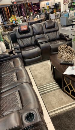Power sofa and love seat