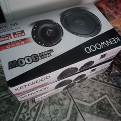 Bocinas Kenwood Nuevas Size 61/2 Nuevas De 300 Watts 