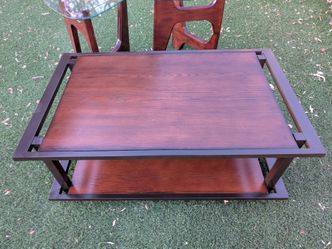 End tables & Coffee table