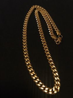 Gold Cuban Link Chain