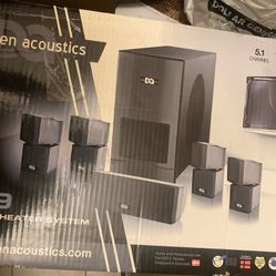 Home theater System Unused 