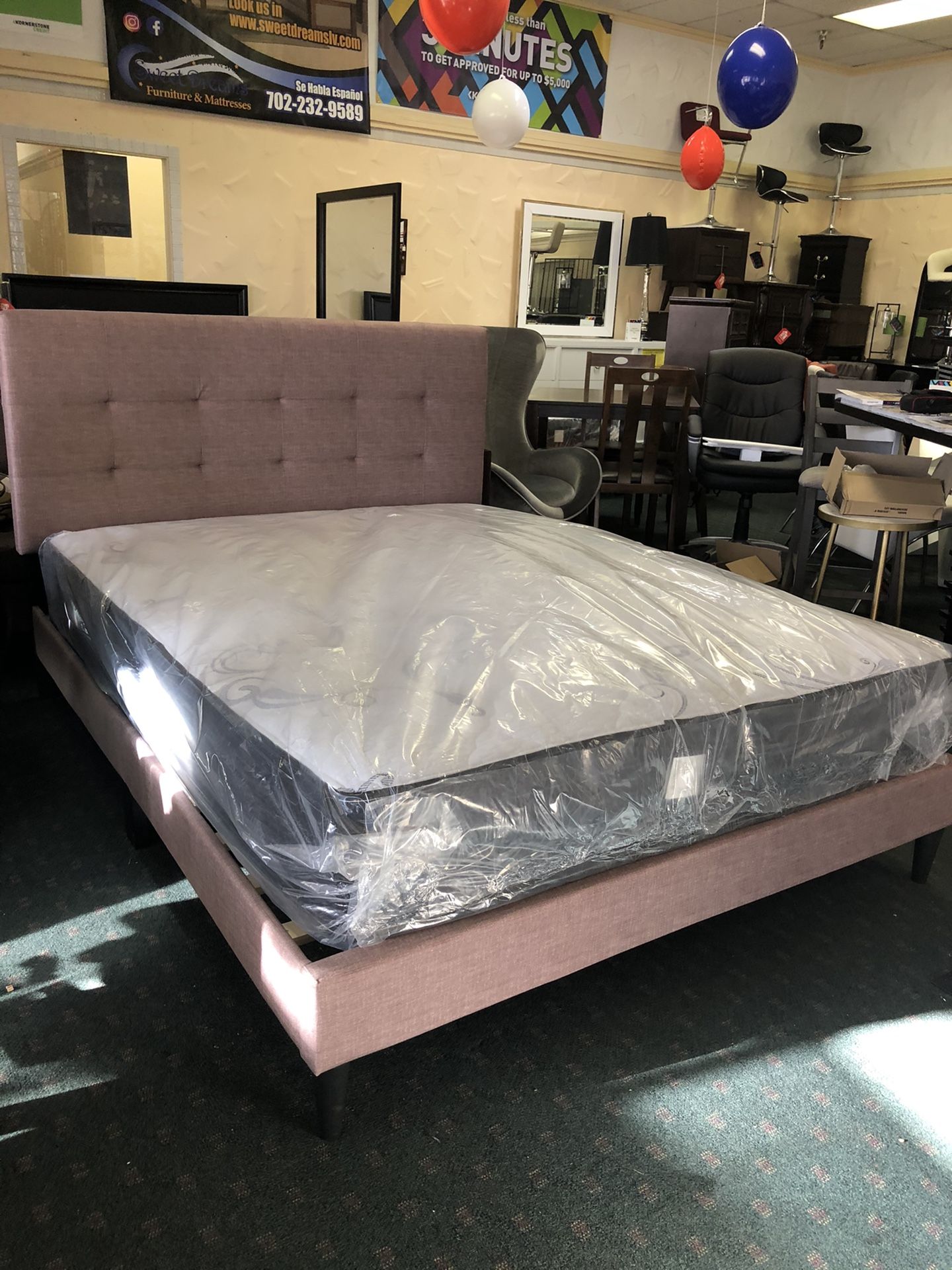 New queen size bed and mattress You must have it
