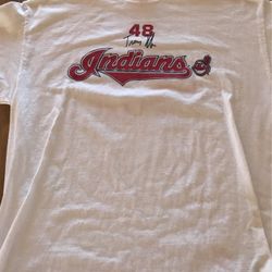 Travis Hafner Cleveland Indians Baseball Tee 