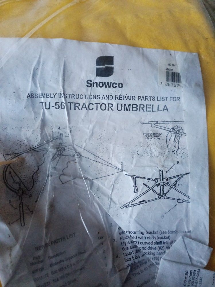 Tractor Umbrella