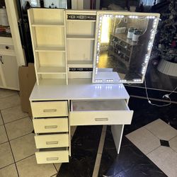 Kids Vanity With Led Lights