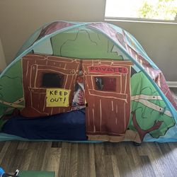 Twin Tent Bed And Mattress 