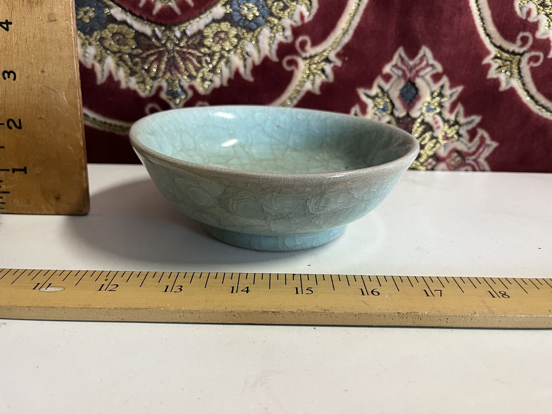 Chinese Crackleware Porcelain Bowl