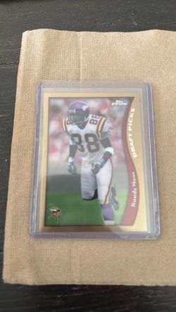 Topps Chrome Randy Moss Rookie card