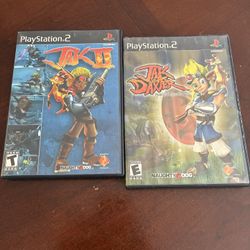 Jak and Daxter 1 & 2 PS2 PlayStation 2 