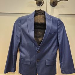 Calvin Klein 2 Piece Formal Boy Suit Navy (Size 8)