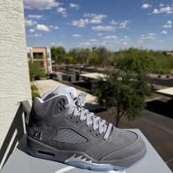 Jordan 5 Wolf Grey  Size 10.5