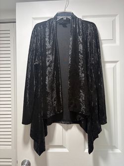Love Cameron black womens cardigan
