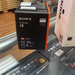 Sony FE 35mm F1.4 GM
