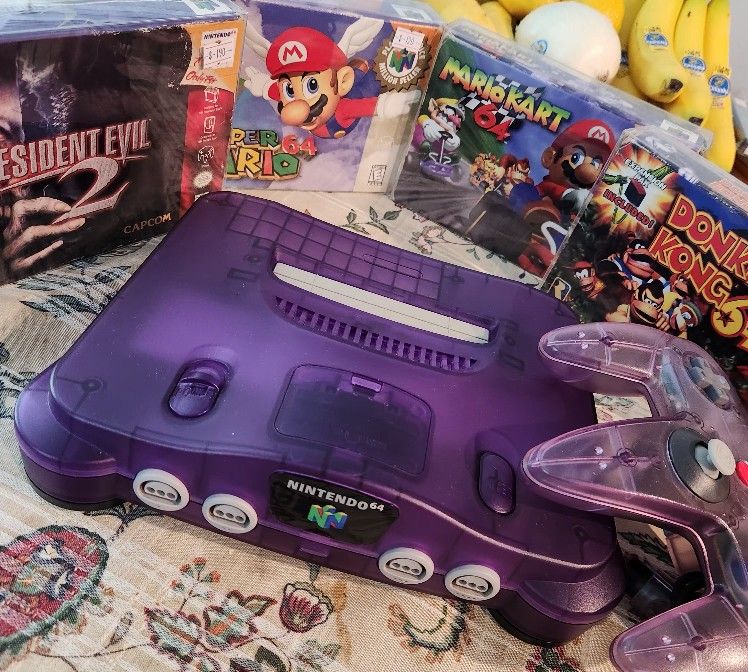 N64 Bundle + PS2 Games