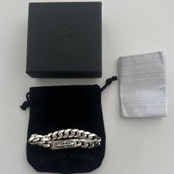 Chrome Hearts Diamond ID Bracelet