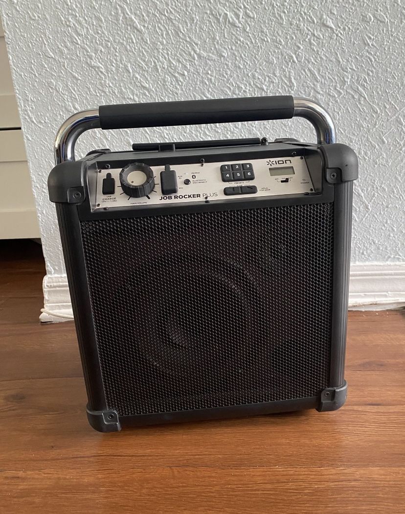 ION Job Rocker Plus Bluetooth Speaker