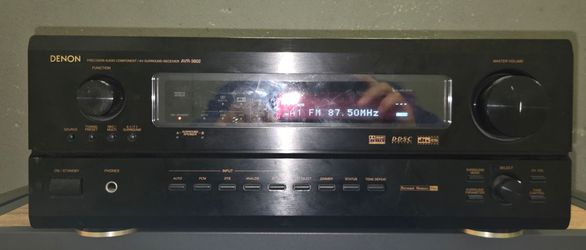 Denon AVR-3802 is a 7.1-channel audio/video surround receiver