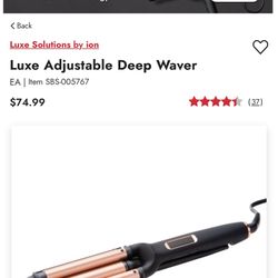 New In Box Deep Waver 