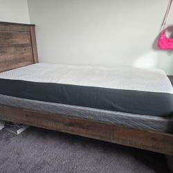 New Wooden Bed Frame, Mattress and Box Spring Bundle!!!! 