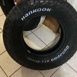 2 New 235/75/16Hankook Dynamo. Extreme. AT