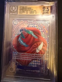 One Piece Buggy Silver SP BGS 9.5 Gem Mint